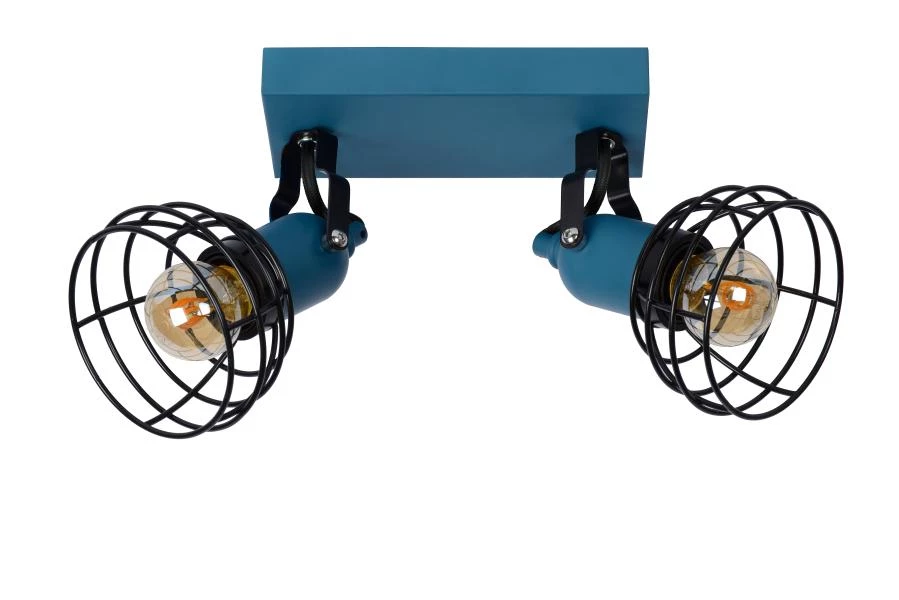 Lucide POLA - Ceiling spotlight Children - 2xE27 - Blue - off